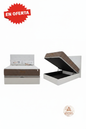 EN OFERTA - Cama doble blanca